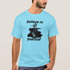 Glauben Sie an selbst - Kätzchen-Tiger-Shirt T-Shirt