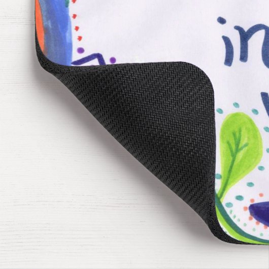 Glauben Sie an selbst motivierend Mousepad (Ecke)