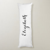 Glauben Sie an selbst motivierend personalisiertes Seitenschläferkissen (Rückseite (Vertikal))