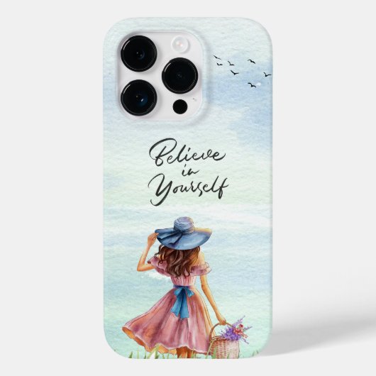 Glauben Sie an sich Case-Mate iPhone Hülle (Rückseite)