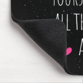 Glauben Sie an sich: Inspiration Zitate Editio Mousepad (Ecke)