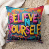 Glauben Sie an sich Kissen (Decke)