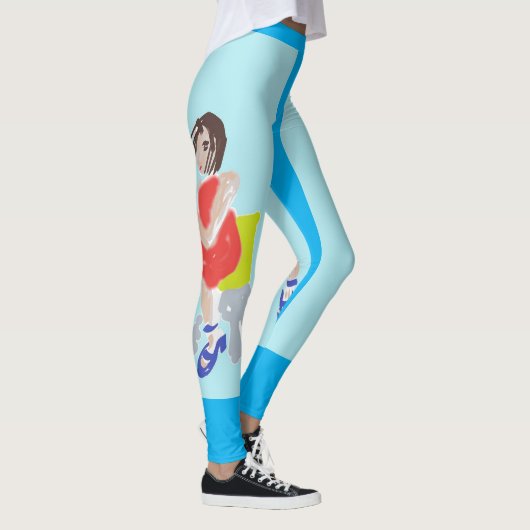 Glauben Sie an sich Leggings (Rechts)