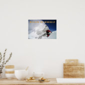 Glauben Sie an sich Poster (Küche)