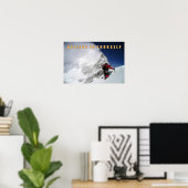 Glauben Sie an sich Poster (Heimbüro)