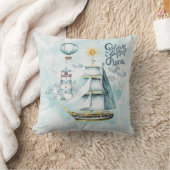 Glauben Sie an sich Schiff im Meer individuell anp Kissen (Decke)