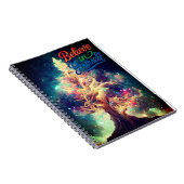 Glauben Sie an sich selbst - farbenfroher Baum Ins Notizblock (Rechte Seite)