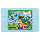 Glauben Sie an sich selbst_Flexible Magnet 6" x 4" (Horizontal)