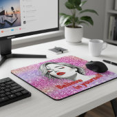 Glauben Sie an sich selbst Inspiration Mousepad