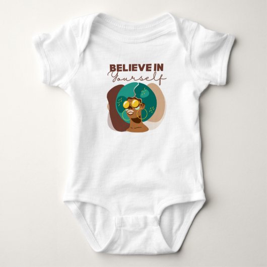 Glauben Sie an sich selbst T - Shirt (Vorderseite)
