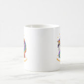 Glauben Sie an sich selbst Unicorn Kaffeetasse (Mittel)