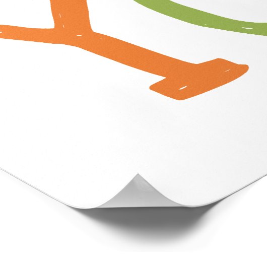 Glauben Sie an Sie Poster (Ecke)