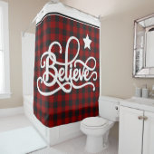 Glauben Sie an Sternduschvorhang Duschvorhang (Beispiel)