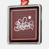 Glauben Sie an Sternmetallschmuck Ornament Aus Metall (Links)