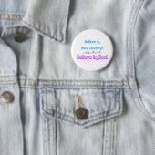 glauben Sie an Träume Button (Beispiel)