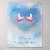 Glauben Sie an unglaubliche Liebe Poster (Vorne)