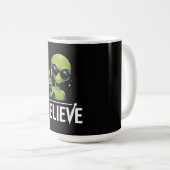 Glauben Sie an uns Kaffeetasse (VorderseiteRechts)