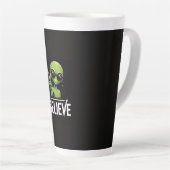 Glauben Sie an uns Milchtasse (Rechte Ecke)