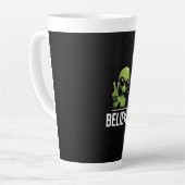 Glauben Sie an uns Milchtasse (Linke Ecke)