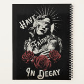 Glauben Sie an Verfall - Gothic Design Planer (Rückseite)