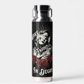 Glauben Sie an Verfall - Gothic Design Trinkflasche (Vorne)
