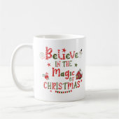 Glauben Sie an Weihnachten Kaffeetasse (Links)