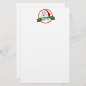 Glauben Sie an Weihnachtsmann Ihre Briefpapier (Vorne/Hinten)