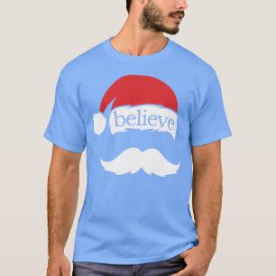 Glauben Sie an Weihnachtsmannmütze Cap Family T-Shirt