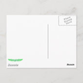 glauben Sie an Wunder Postkarte (Rückseite)