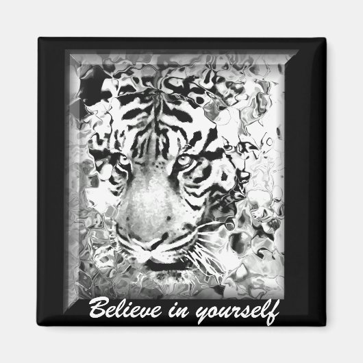 Glauben Sie an Yourself_Magnet_by Elenne Boothe Magnet (Vorne)