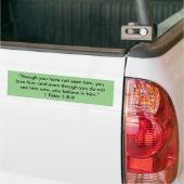 "Glauben Sie" Autoaufkleber (Auf Lkw)
