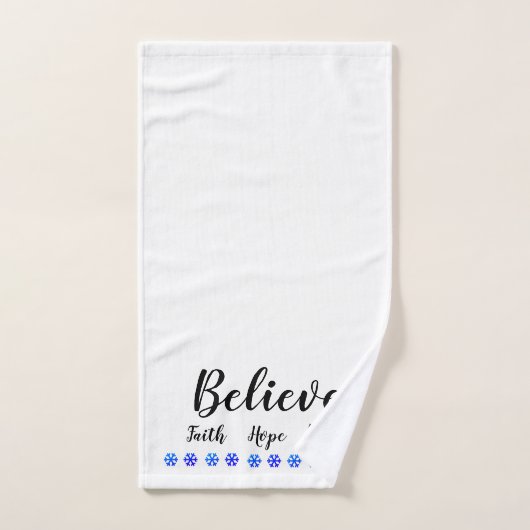 Glauben Sie Badhandtuch Set (Handtuch)