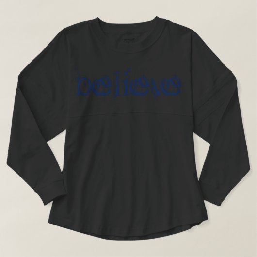 Glauben Sie bequemem Jersey (Design vorne)