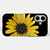 Glauben Sie Big Sunflower Painting Case-Mate iPhone Hülle (Rückseite (Horizontal))