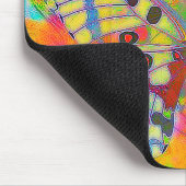 Glauben Sie bunter Schmetterling Mousepad (Ecke)