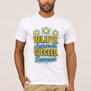 Glauben Sie, dass das inspirierende grafische T-Sh T-Shirt