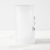 Glauben Sie, dass es oder nicht ich ein Mattglas Bierglas (Mittel)