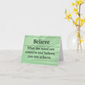 Glauben Sie, dass Sie alles tun können Karte (Gelbe Blume)