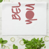 Glauben Sie, dass Sie motivierend Handtuch (Gefaltet)