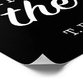 Glauben Sie, dass Sie Motivierend Zitat schreiben  Poster (Ecke)