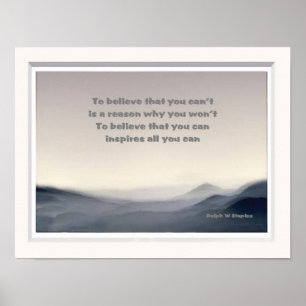 Glauben Sie, dass Sie Poster