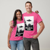 Glauben Sie Dat Ufo Alien Flying Saucer T-Shirt (Unisex)