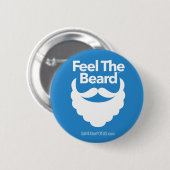 "Glauben Sie dem Bart" 2,25" Knopf Button (Vorne & Hinten)
