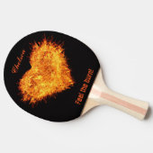 Glauben Sie dem Brand! kundengerechtes Paddel Tischtennis Schläger (Seitenansicht)