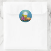 GLAUBEN SIE DEM EUCHARIST RUNDER AUFKLEBER (Tasche)