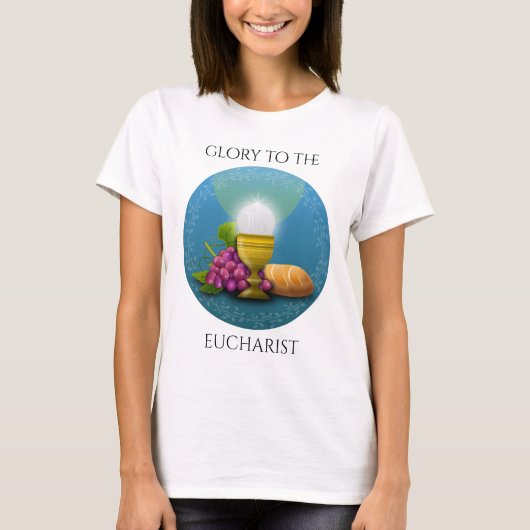 GLAUBEN SIE DEM EUCHARIST T-Shirt (Vorderseite)