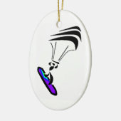 GLAUBEN SIE DEM WIND KERAMIKORNAMENT (Links)