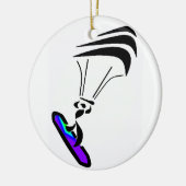 GLAUBEN SIE DEM WIND KERAMIKORNAMENT (Links)