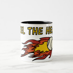 GLAUBEN Sie der HITZE - SPORTLICHEM JARGON - Zweifarbige Tasse
