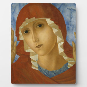 GLAUBEN SIE DER JUNGFRAU MARY FOTOPLATTE